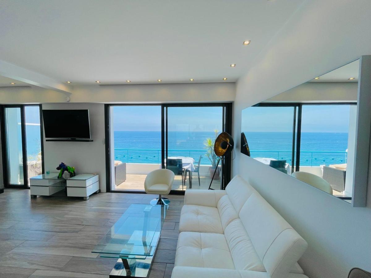 Sea View Top Floor - Promenade Des Anglais Nizza Exterior foto