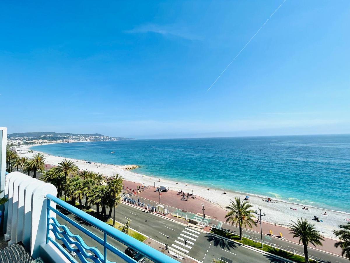 Sea View Top Floor - Promenade Des Anglais Nizza Exterior foto