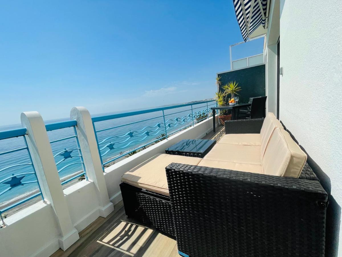 Sea View Top Floor - Promenade Des Anglais Nizza Exterior foto